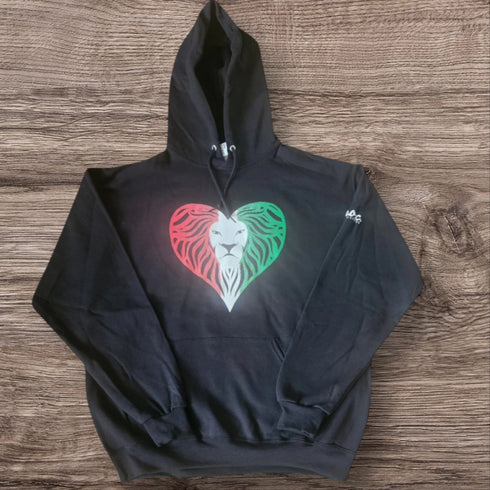 l.e.r.o.c. clothing "Italian Lion" hoodie